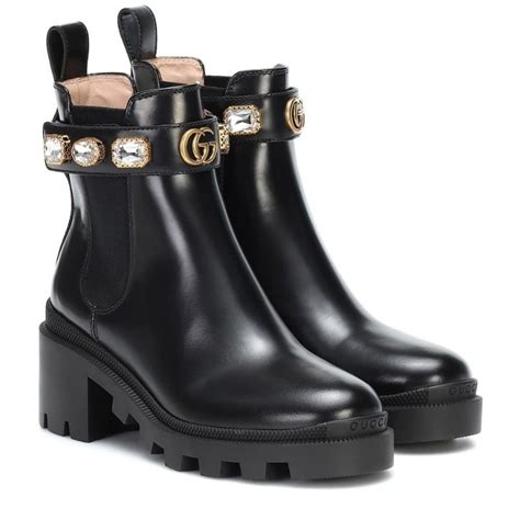 botas gucci|gucci designer ankle boots.